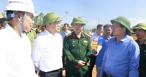 Phó Thủ tướng Hồ Quốc Dũng kiểm tra cao tốc Quy Nhơn – Pleiku thi công xuyên Tết