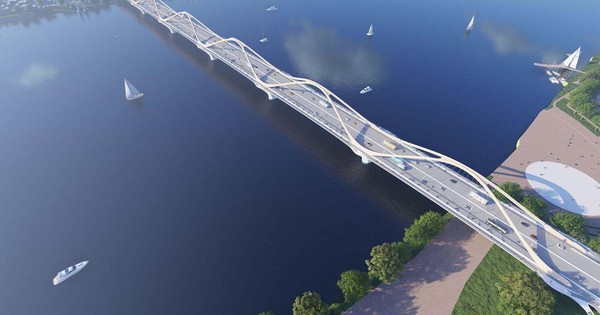 Sau gần 5 tháng khởi công, 'siêu cầu' vượt sông Hồng hơn 15.000 tỷ đồng nối phố cổ với Long Biên đang có tiến độ ra sao?