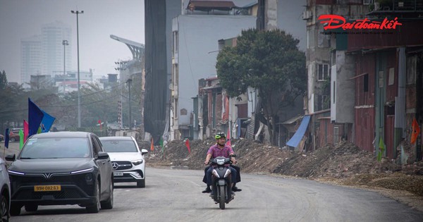 Vành đai 1 tăng tốc: 350m đoạn Hoàng Cầu – Voi Phục khoác “áo mới”