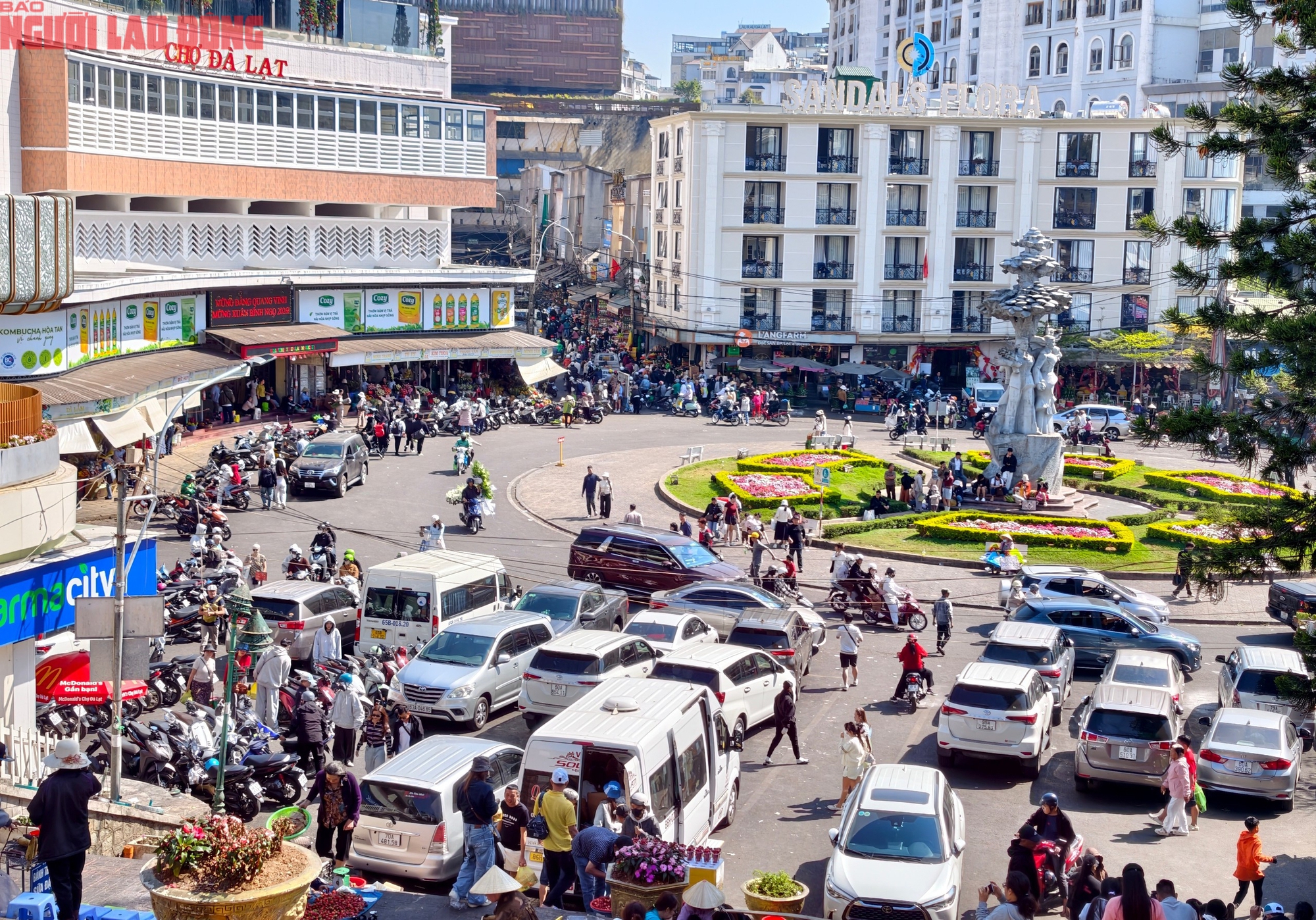 Mùng 6 Tết, Đà Lạt vẫn rộn ràng khách du xuân - Ảnh 5