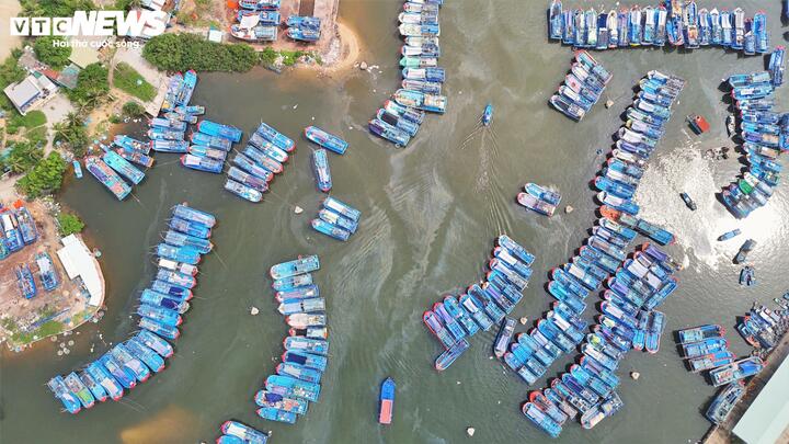 Cận cảnh cảng cá lớn nhất Gia Lai cần nạo vét khẩn cấp sau cơn lũ lịch sử - Ảnh 4