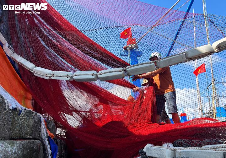 Cận cảnh cảng cá lớn nhất Gia Lai cần nạo vét khẩn cấp sau cơn lũ lịch sử - Ảnh 9