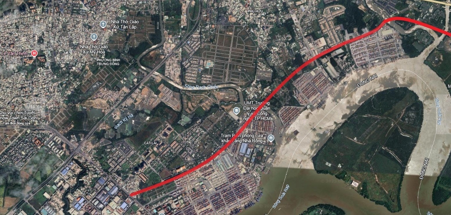 Tuyến đường liên cảng Cát Lái gần 8.800 tỷ đồng, kết nối cao tốc TP.HCM - Long Thành - Dầu Giây và đường Vành đai 3 TP.HCM sẽ khởi công quý cuối năm - Ảnh 1