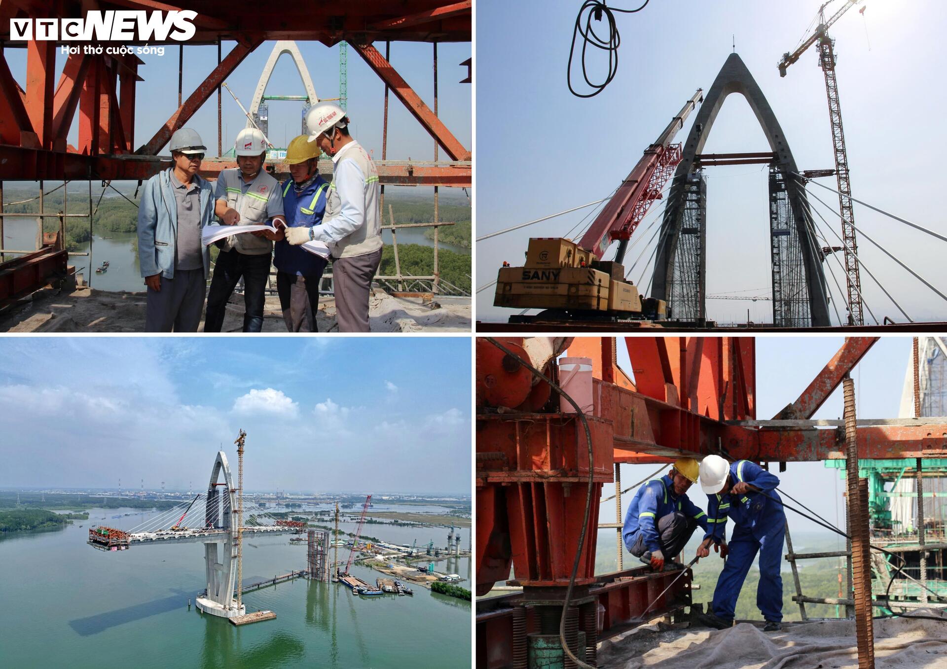 Hiện trạng cầu gần 4.900 tỷ đồng nối TP.HCM với Đồng Nai sau hơn 2 năm thi công - Ảnh 6