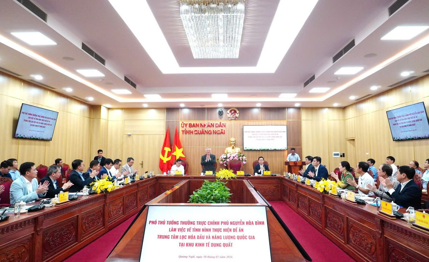 Trung tâm lọc hóa dầu và năng lượng Quốc gia là cơ hội lớn của Quảng Ngãi - Ảnh 1