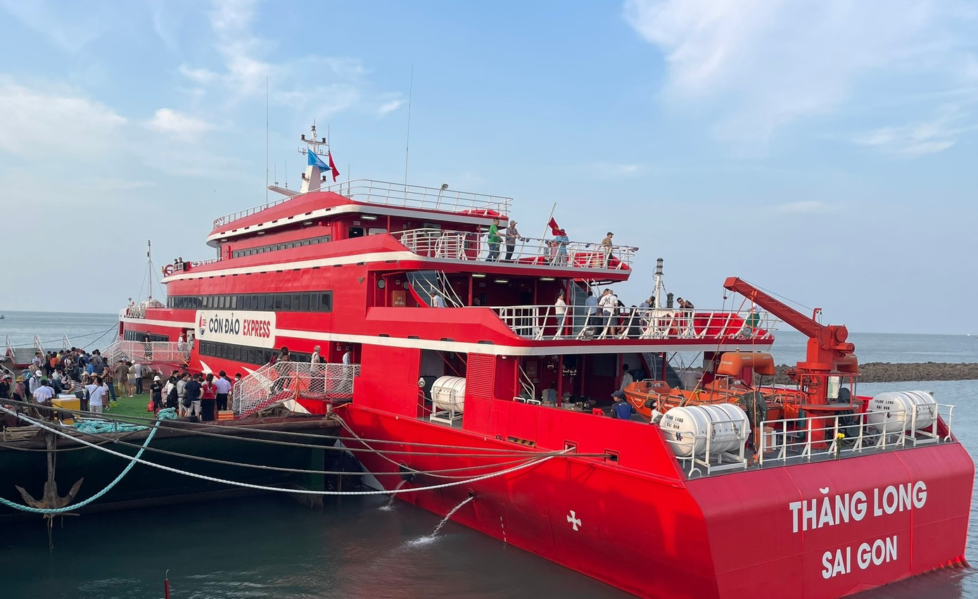 Mở lại tuyến đường thủy cao tốc Vũng Tàu - Côn Đảo - Ảnh 3