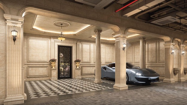 Bên dưới dinh thự đắt giá bậc nhất Ciputra: Hầm riêng tư kết nối giao thông ngầm độc đáo - Ảnh 2