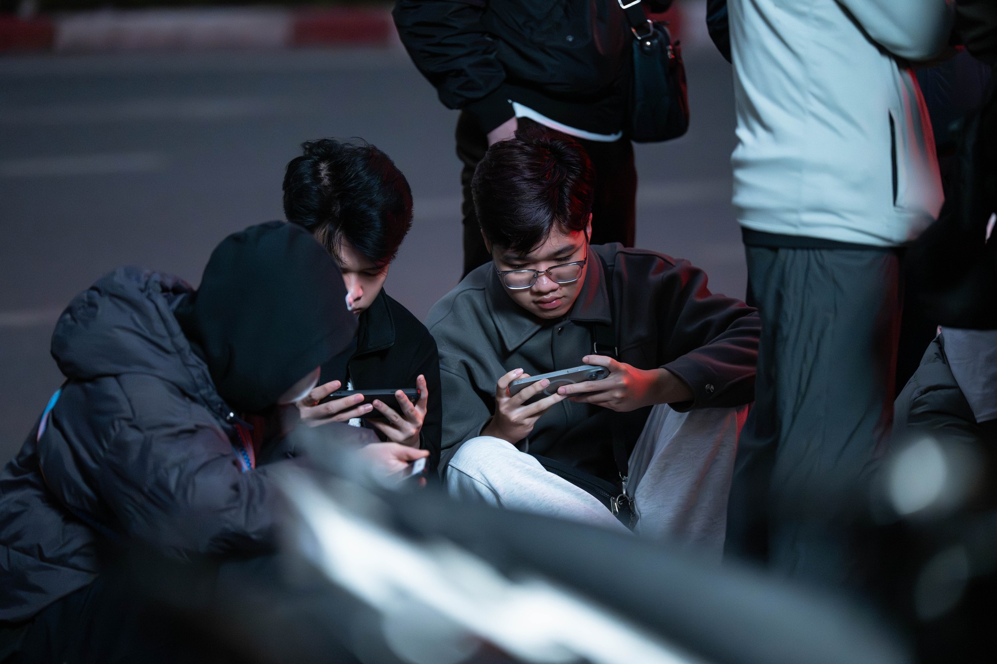 Cảnh tượng khó tin lúc 3h sáng trên phố Cầu Giấy trước ngày Vía Thần tài - Ảnh 10