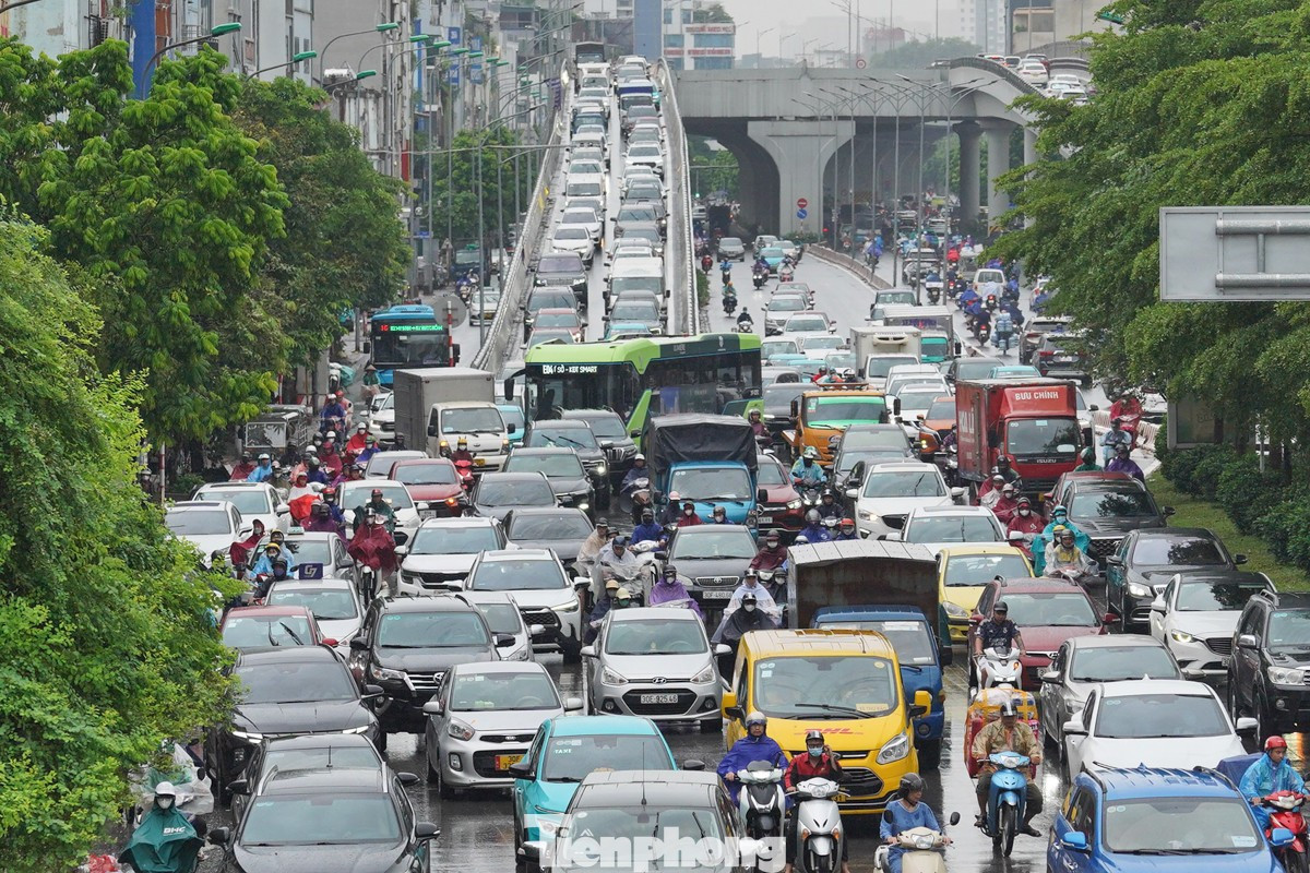 Hiện trạng Vành đai 2 đoạn Ngã Tư Sở – Cầu Giấy trước đề xuất mở rộng - Ảnh 3