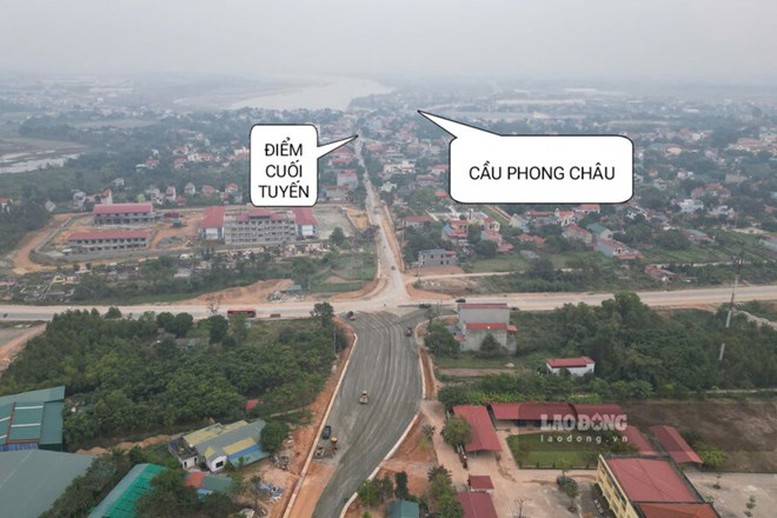 Bổ sung vốn cho Phú Thọ mở rộng đường nối cầu Phong Châu với đường liên vùng - Ảnh 1