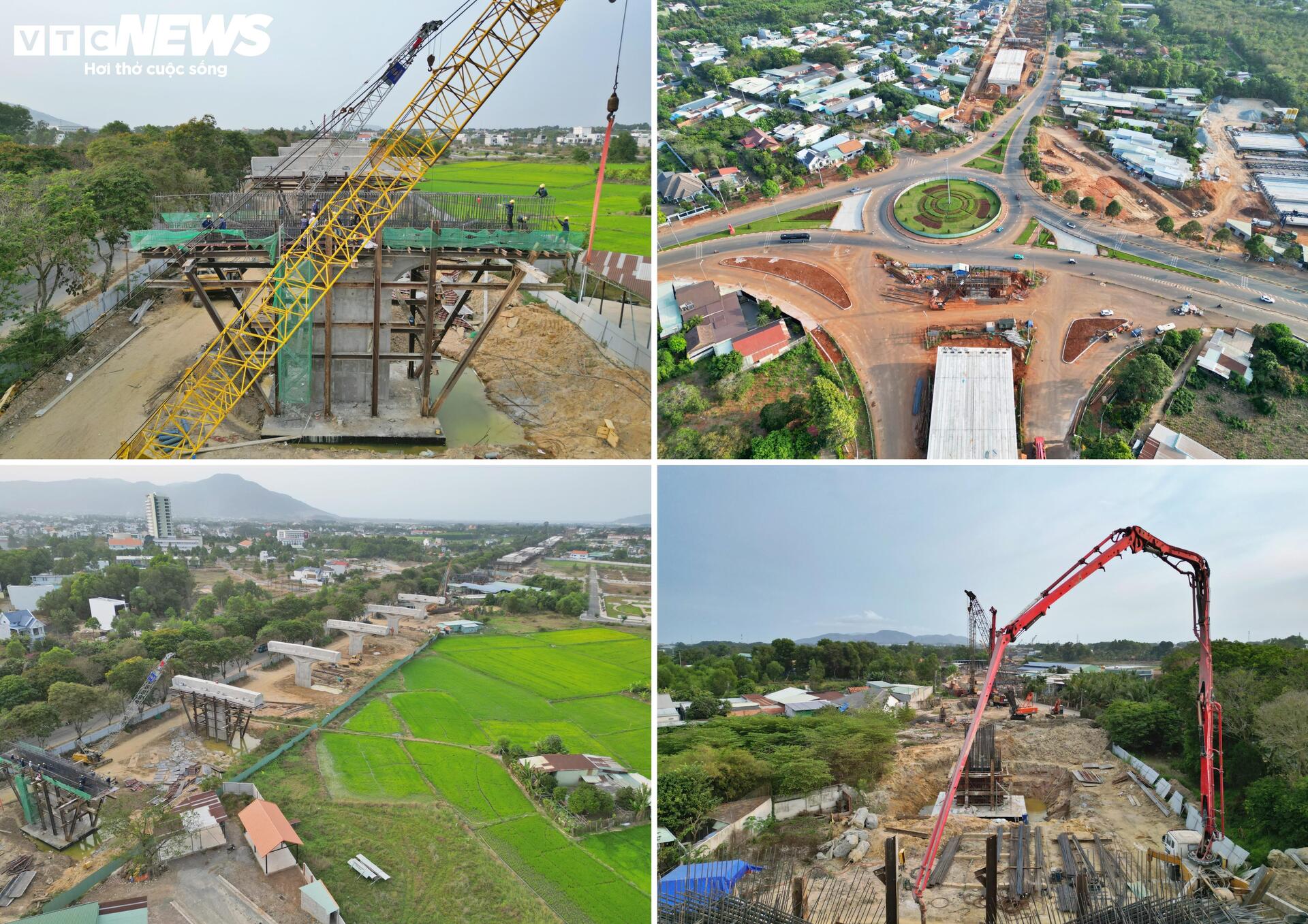 Diện mạo tuyến đường 13.900 tỷ đồng nối cao tốc ở TP.HCM sau 1 năm thi công - Ảnh 6