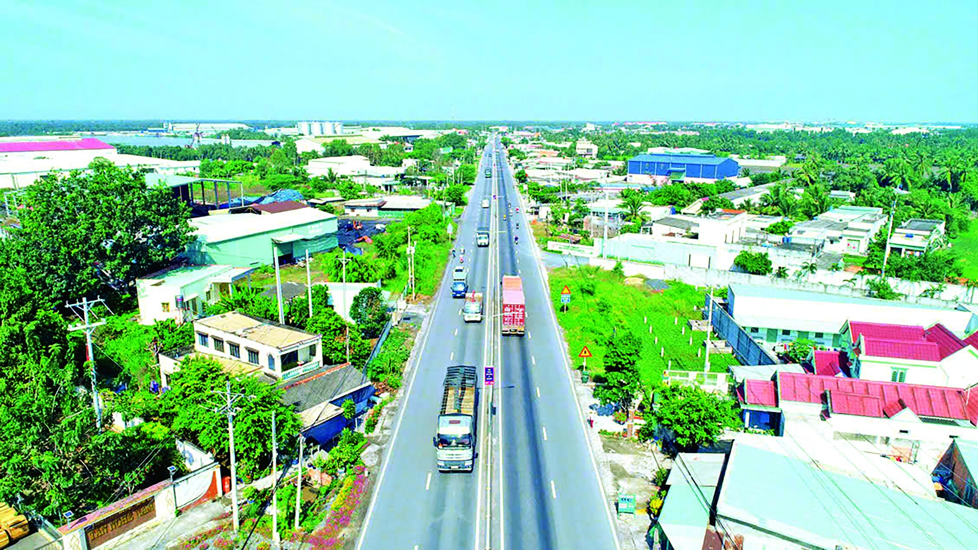 Những chuyến xe Tết trên đường tỉnh 830 - Ảnh 1