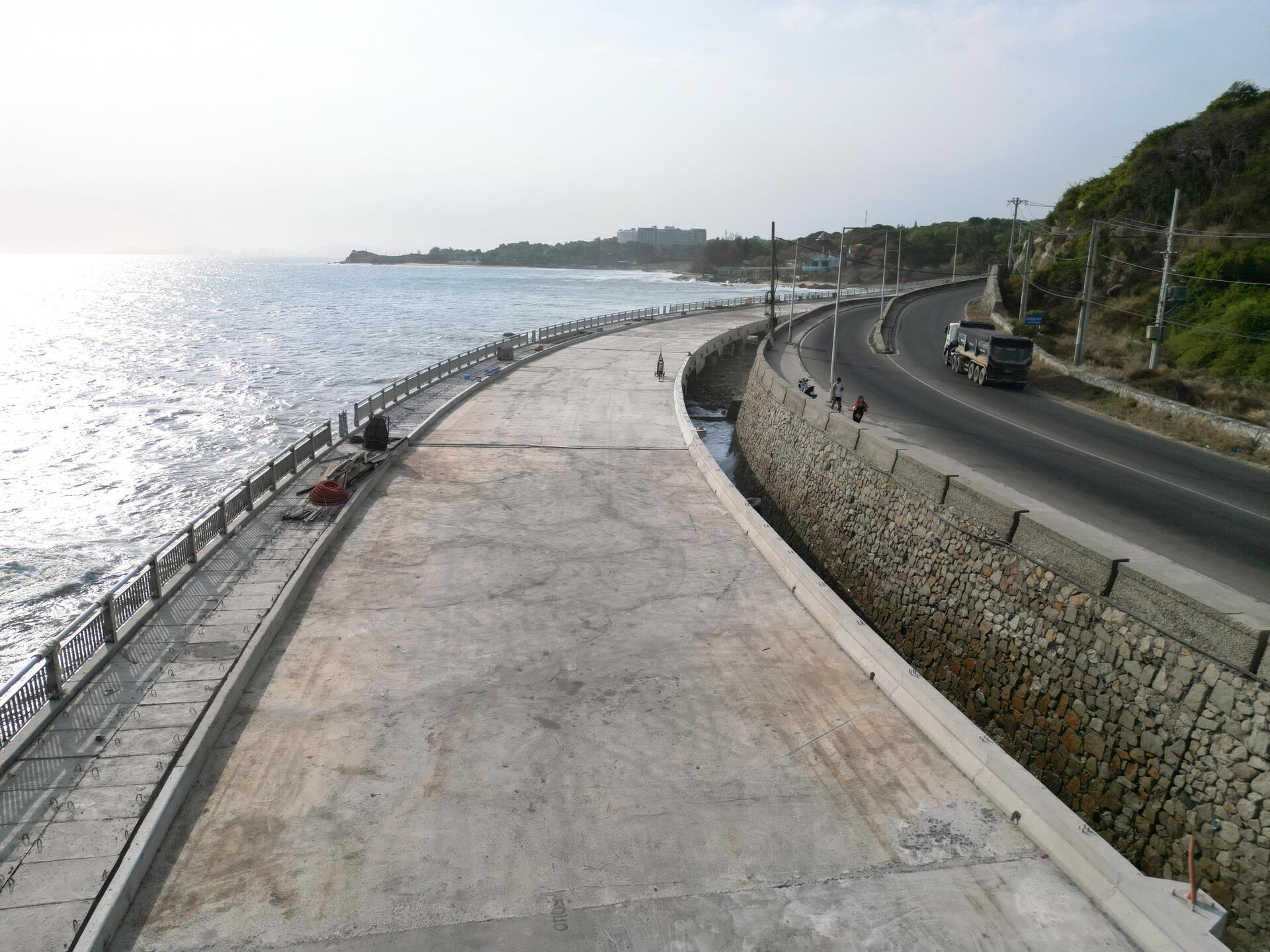 Toàn cảnh đường ven biển 7.000 tỷ đồng ở TP.HCM tăng tốc về đích - Ảnh 8