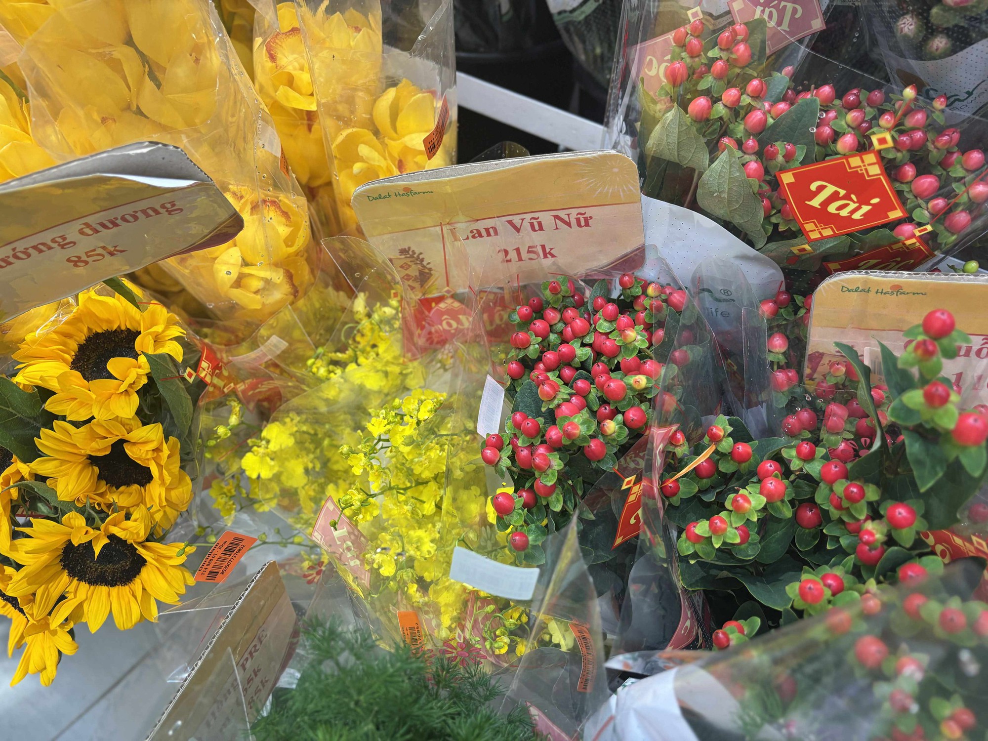 Cập nhật giá cả hoa ngày 28 Tết: Tuyết mai rẻ bất ngờ, cúc đẹp “đỉnh cao”, mộc lan trở thành hot trend - Ảnh 11