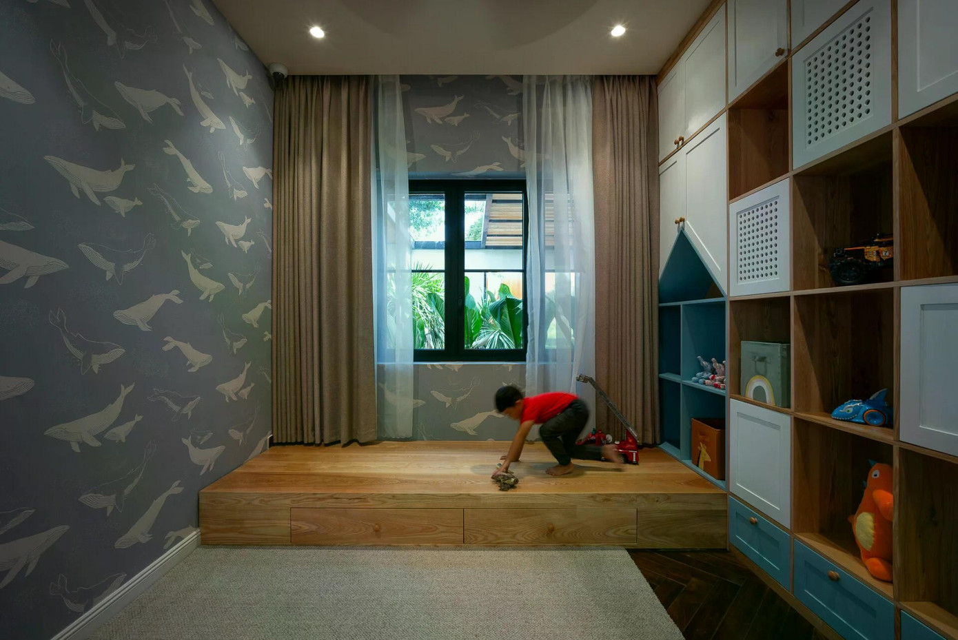 Biệt thự tân cổ điển tối giản, hoàn mình với thiên nhiên - Ảnh 13