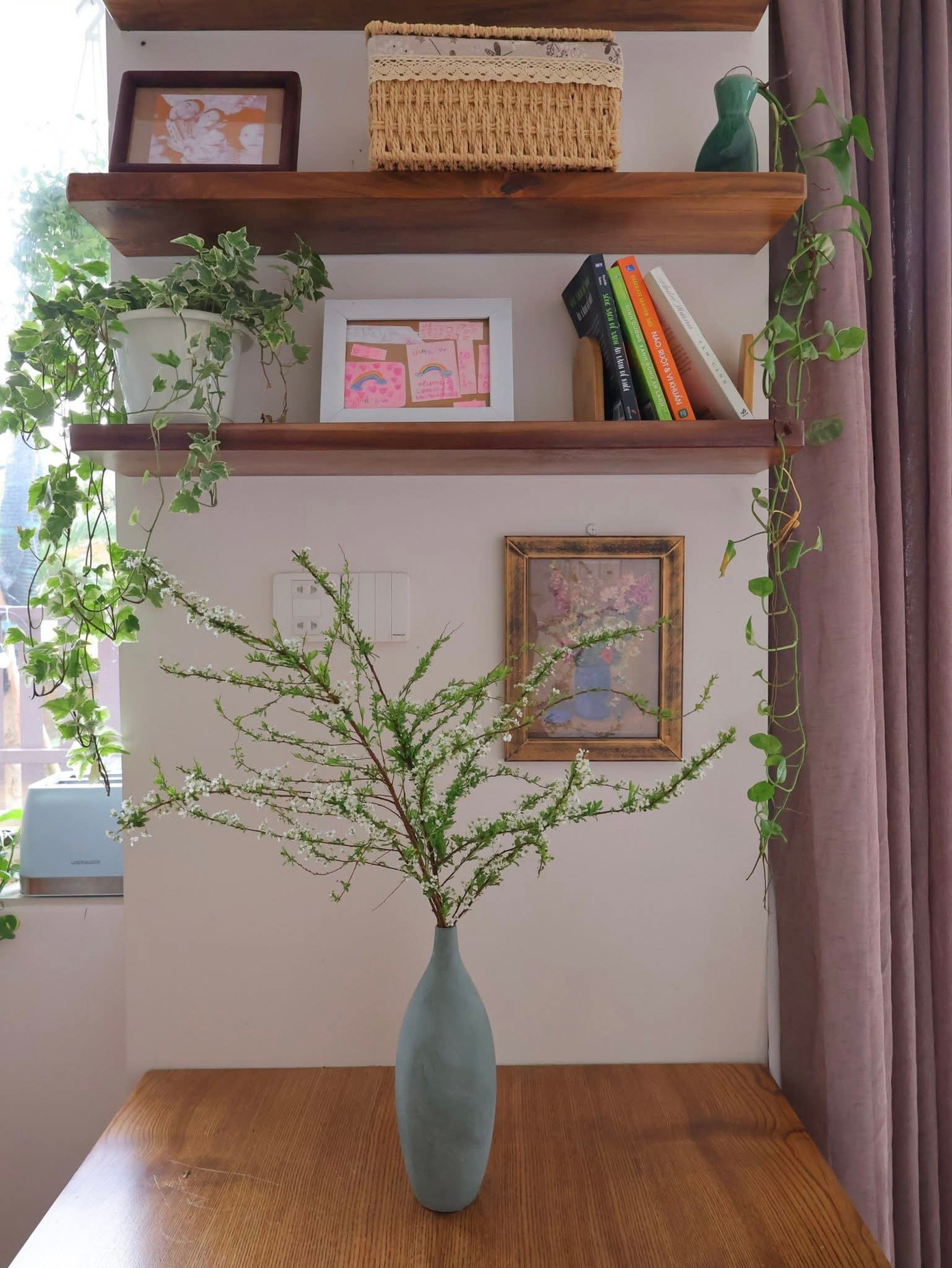 Không gian với góc nhà đầy hoa lá, tràn ngập ánh sáng - Ảnh 6