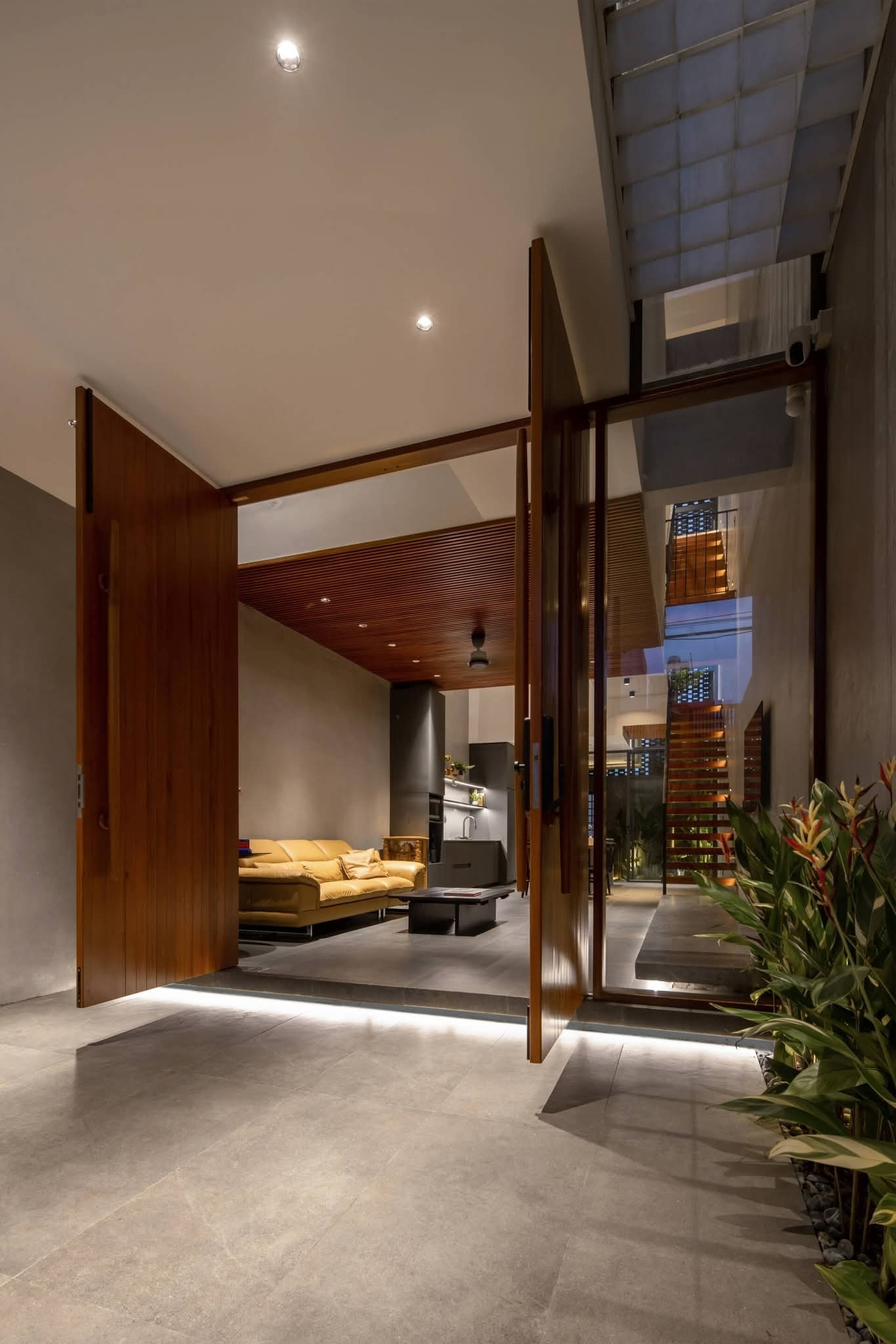 Thiết kế nhà ống với hệ vỏ nhiệt đới - Ảnh 6