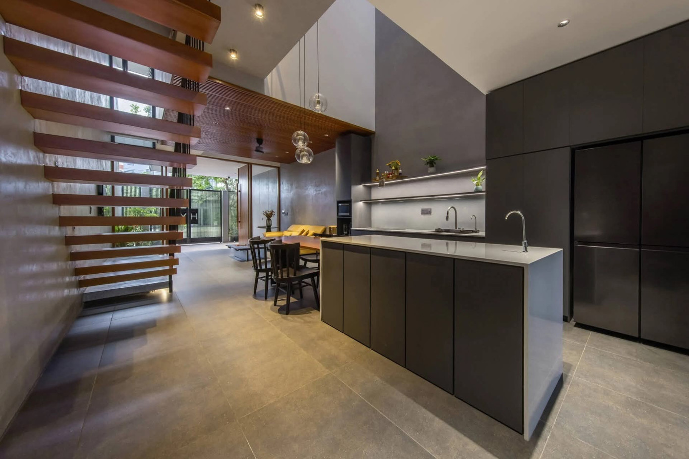 Thiết kế nhà ống với hệ vỏ nhiệt đới - Ảnh 7