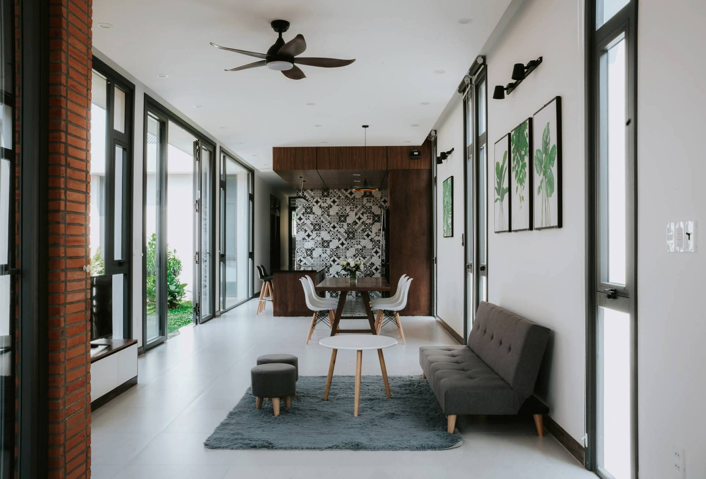 Nhà cấp 4 nở hậu với khu vườn xanh - Ảnh 6
