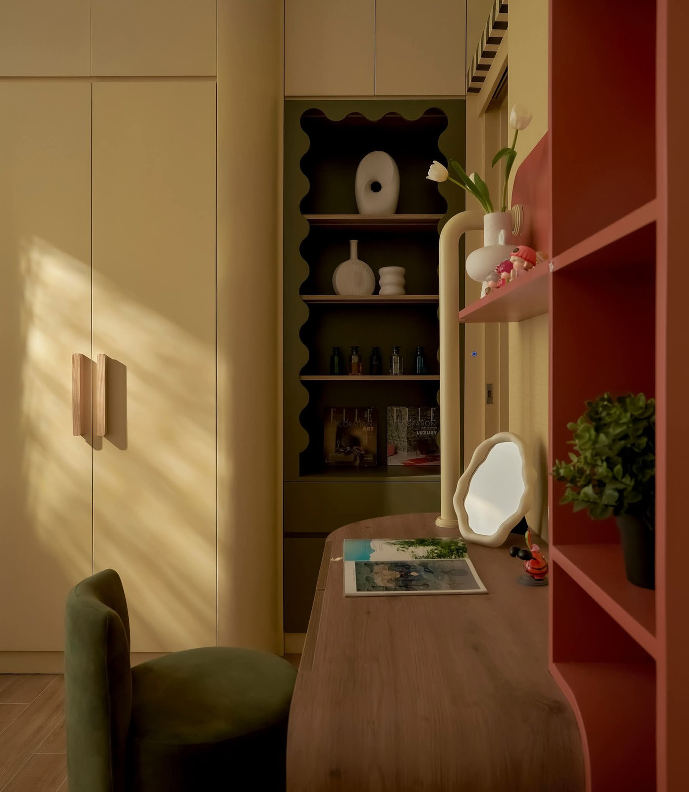 Lấy sáng cho nhà ống bằng thiết kế mặt tiền thú vị - Ảnh 9