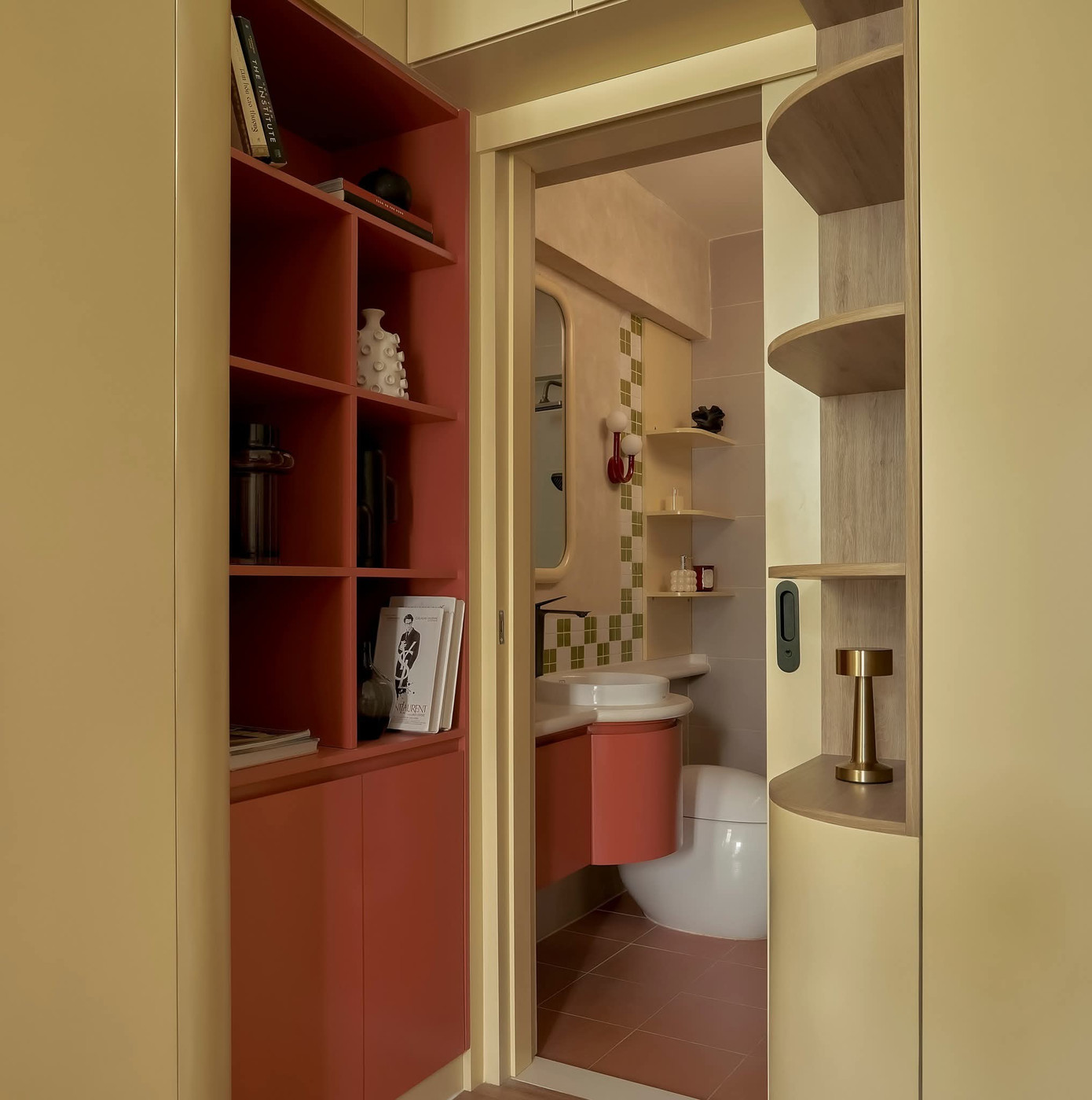 Lấy sáng cho nhà ống bằng thiết kế mặt tiền thú vị - Ảnh 8