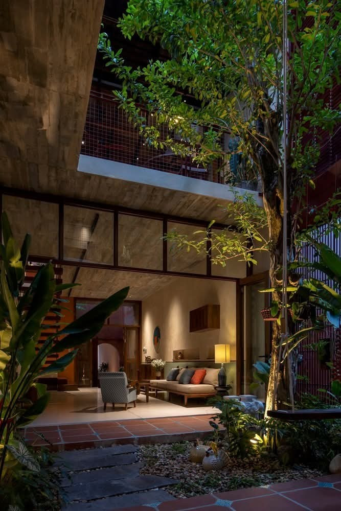 Ngôi nhà thiết kế mở đón gió và ánh sáng tự nhiên từ nhiều phía - Ảnh 10