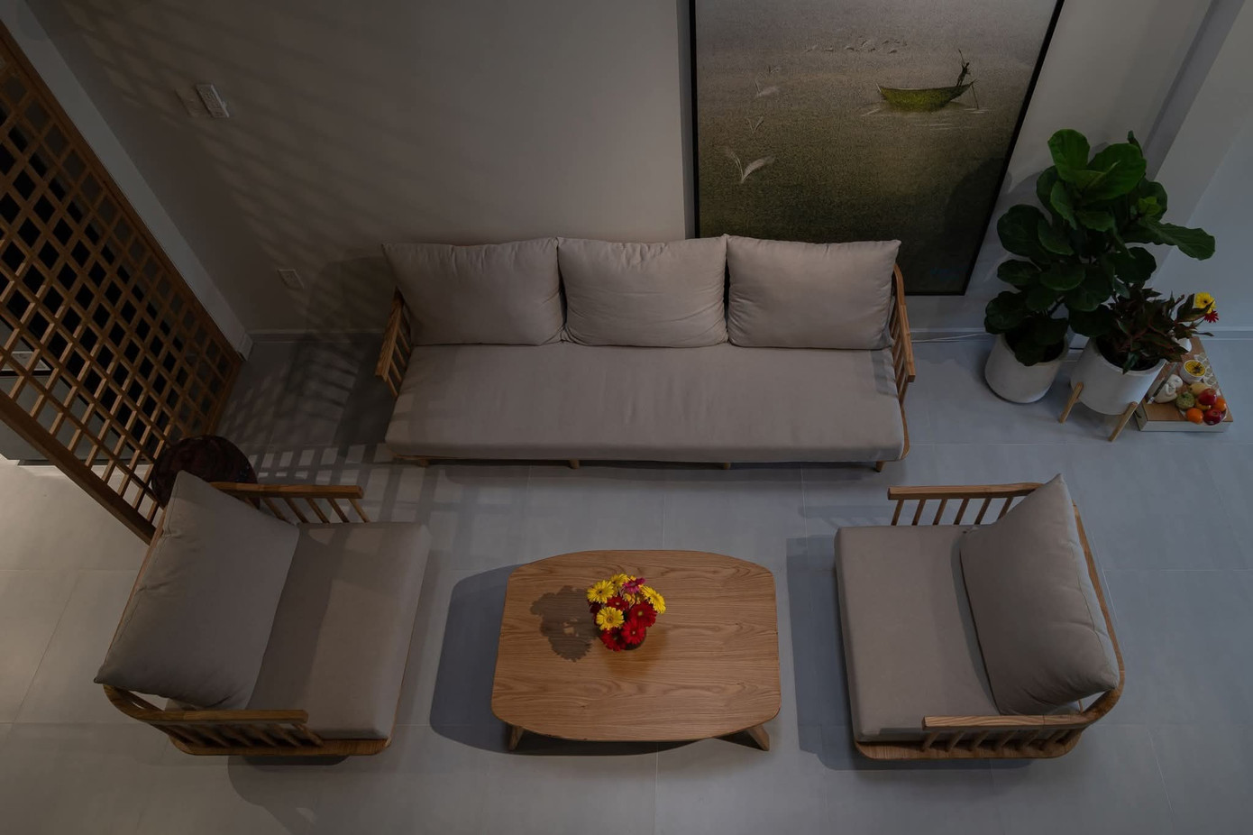 Gia chủ thư thái trong ngôi nhà màu xanh dịu mát - Ảnh 9