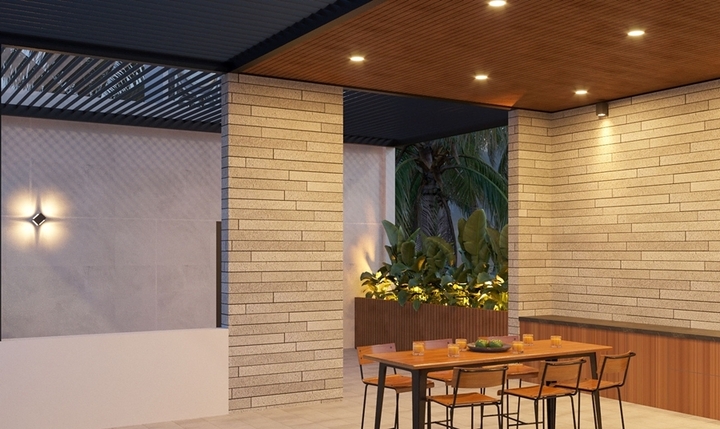 Các mẫu gạch thẻ ốp tường đẹp, phổ biến hiện nay - Ảnh 2