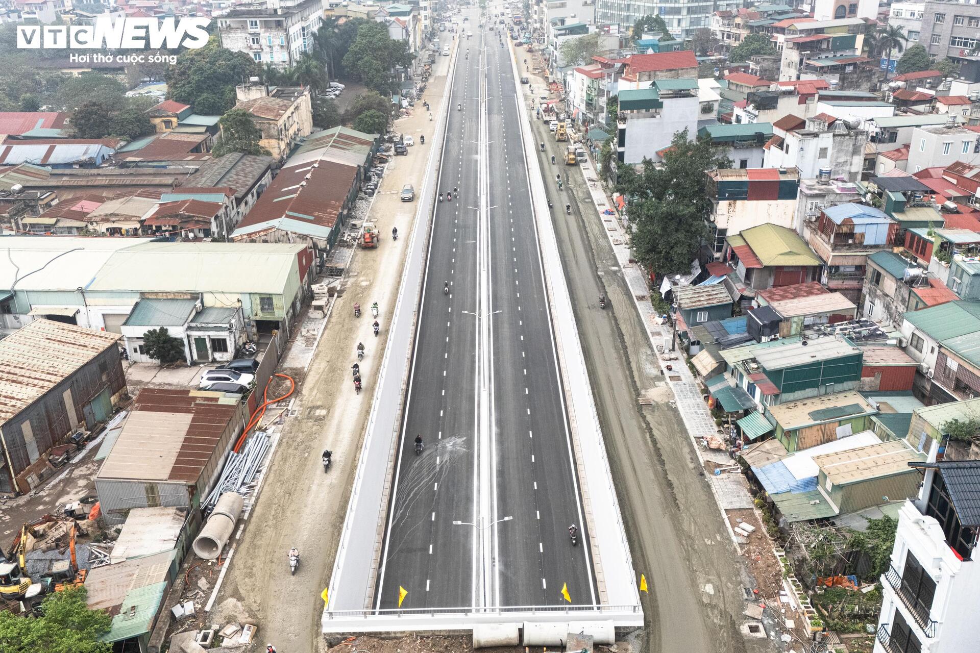 Những công trình giao thông tiêu biểu của Hà Nội hoàn thành trong năm qua - Ảnh 10