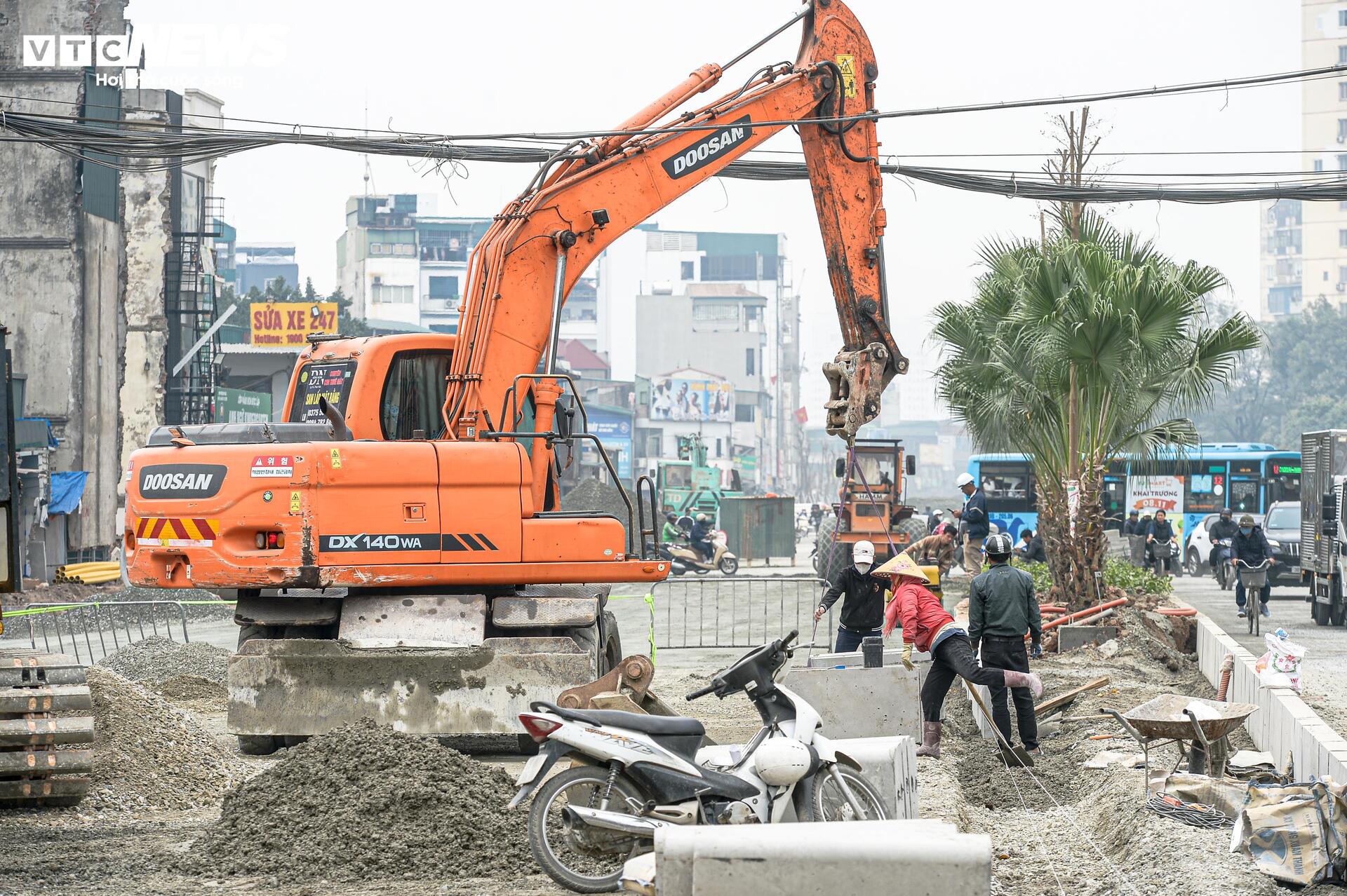 Diện mạo hầm chui gần 800 tỷ đồng ở Hà Nội trước ngày thông xe - Ảnh 10