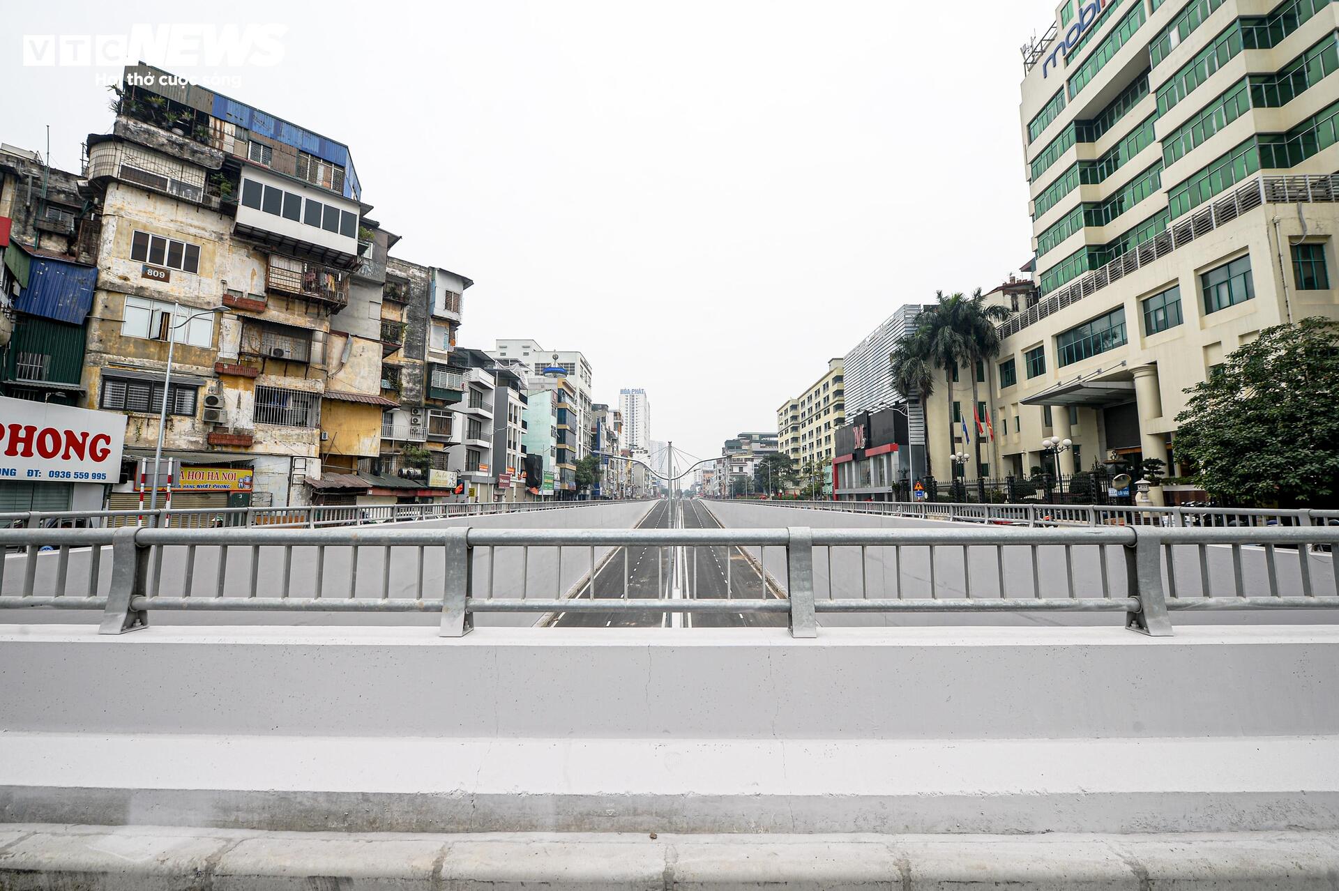 Diện mạo hầm chui gần 800 tỷ đồng ở Hà Nội trước ngày thông xe - Ảnh 6