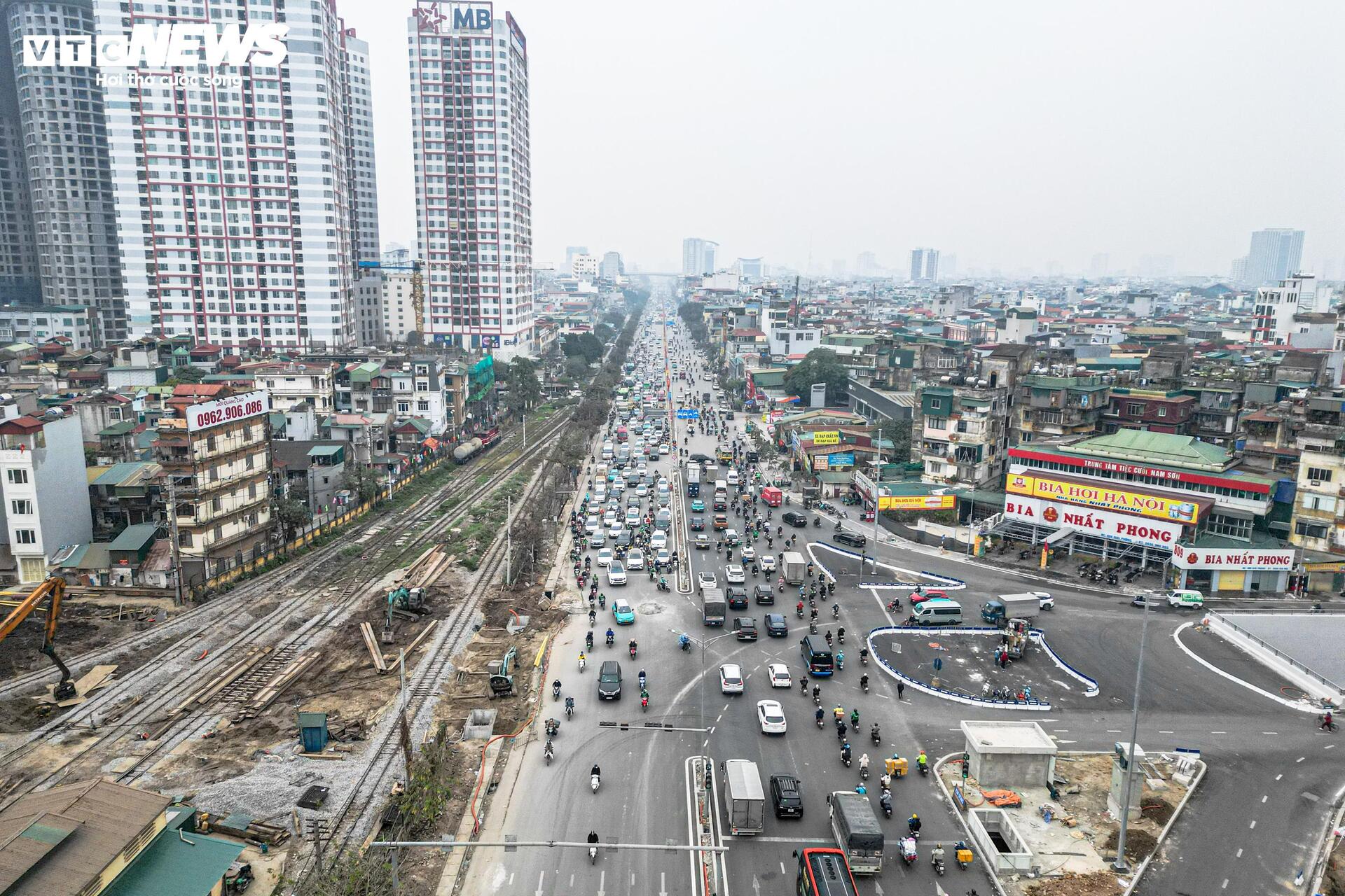 Diện mạo hầm chui gần 800 tỷ đồng ở Hà Nội trước ngày thông xe - Ảnh 20