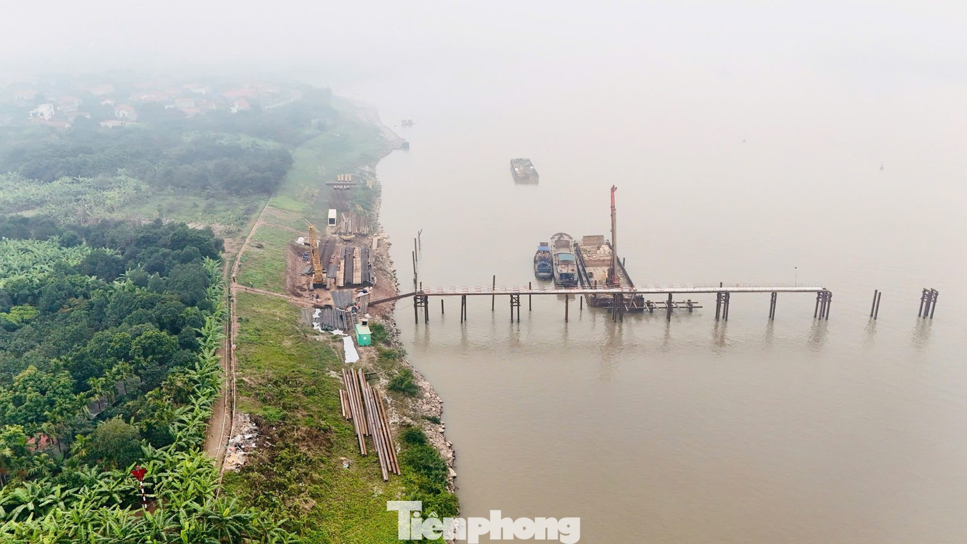 Hạn chót di dời tài sản tại bãi bồi để thực hiện dự án cầu Vân Phúc qua sông Hồng - Ảnh 1