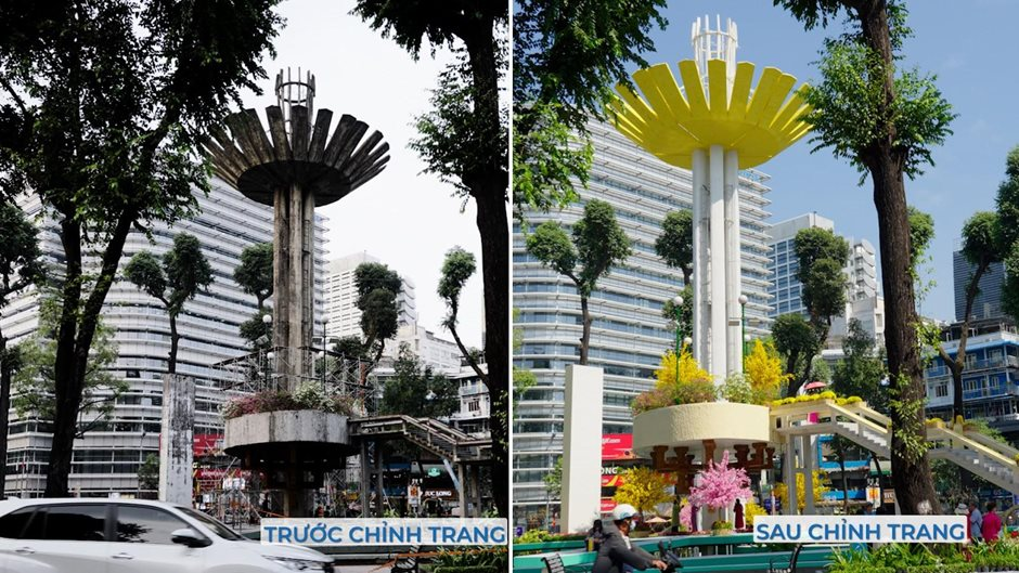 Sau đường Lê Lợi, Khang Điền tiếp tục tài trợ chỉnh trang Chợ Bến Thành, Hồ Con Rùa: Tp.HCM ‘khoác áo’ mới - Ảnh 4