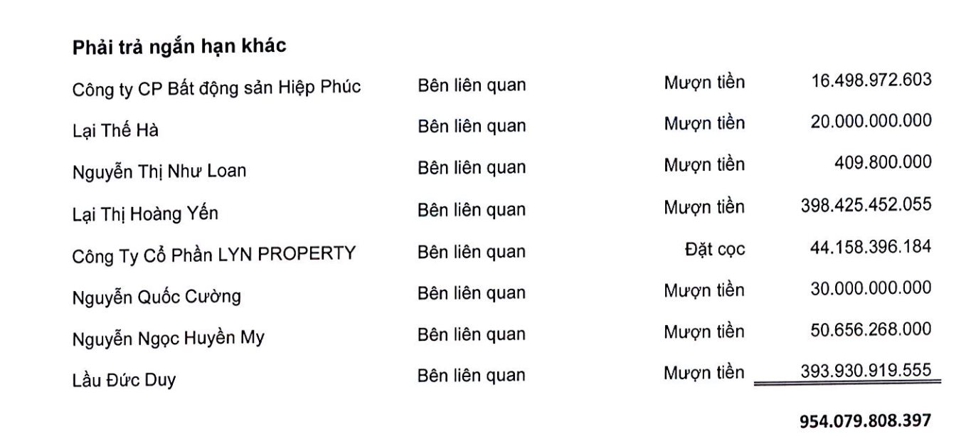 Quốc Cường Gia Lai báo lãi đột biến gấp đôi dù doanh thu giảm 76%, bà Nguyễn Thị Như Loan vẫn nợ 11 tỷ đồng - Ảnh 2