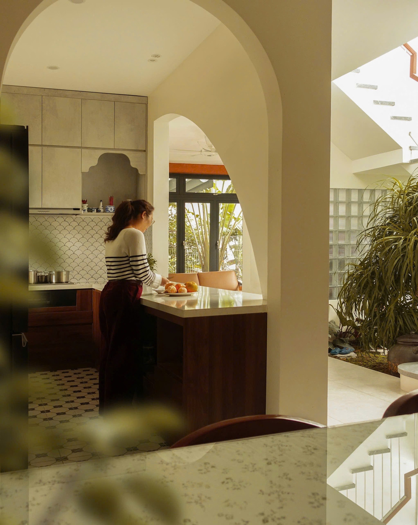 Ngôi nhà 110m2 đông ấm hè mát - Ảnh 6