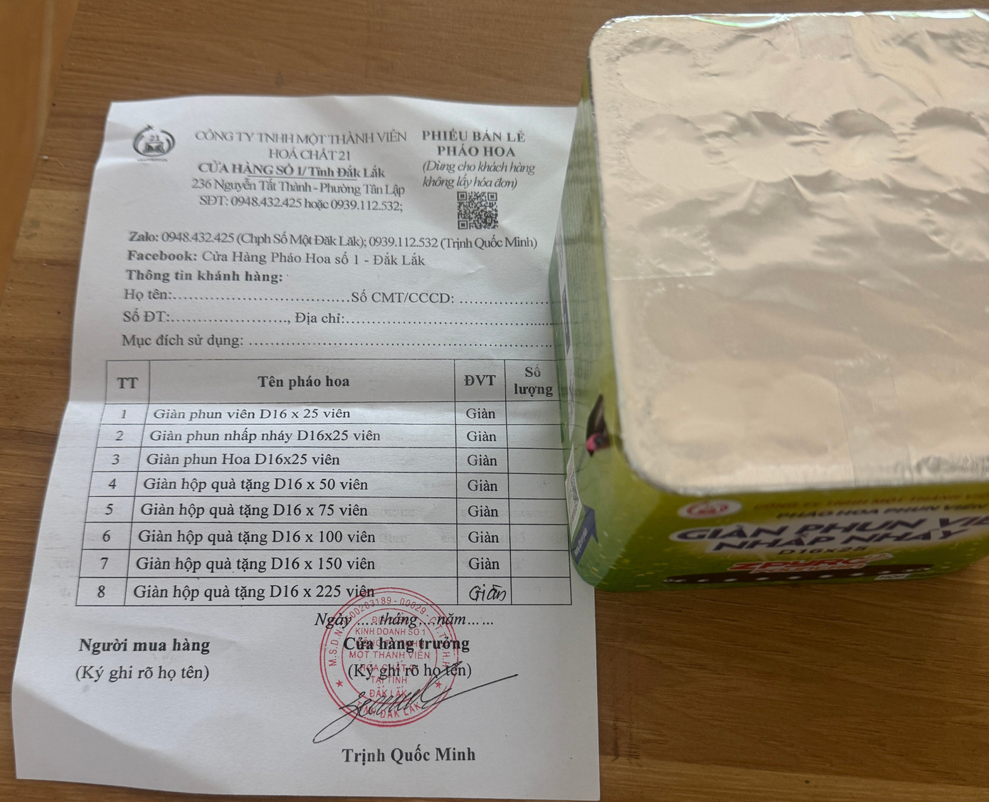 Pháo hoa Tết: Loạn giá, trắng hóa đơn - Ảnh 3