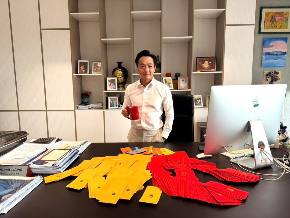 CEO Cường Đô La làm một điều đặc biệt trước khi nghỉ Tết Nguyên đán - Ảnh 1