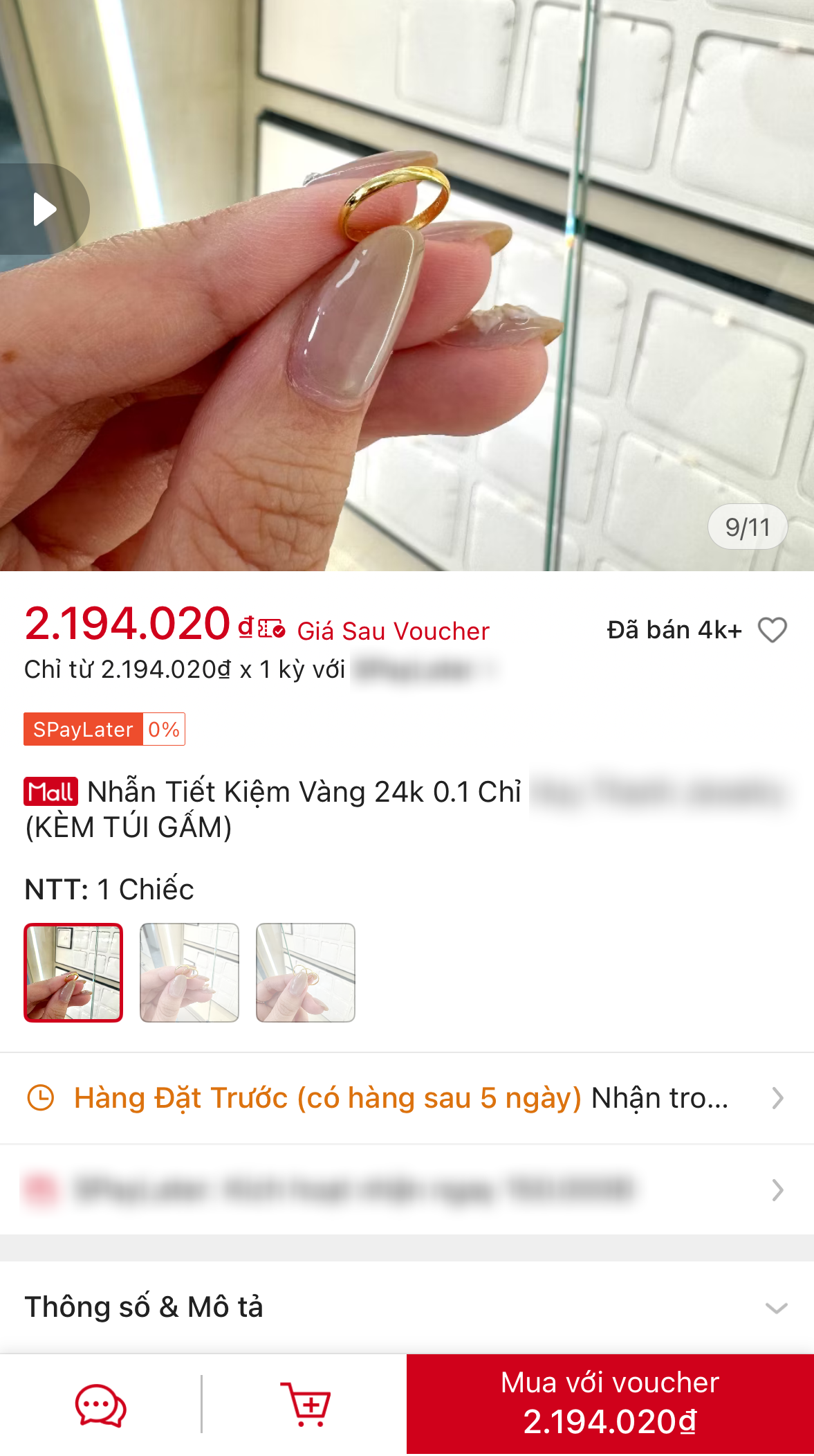 Rộ xu hướng bán online vàng 0,1 chỉ, hàng nghìn người đổ xô "chốt đơn": Điều đặc biệt phải CẨN TRỌNG! - Ảnh 4