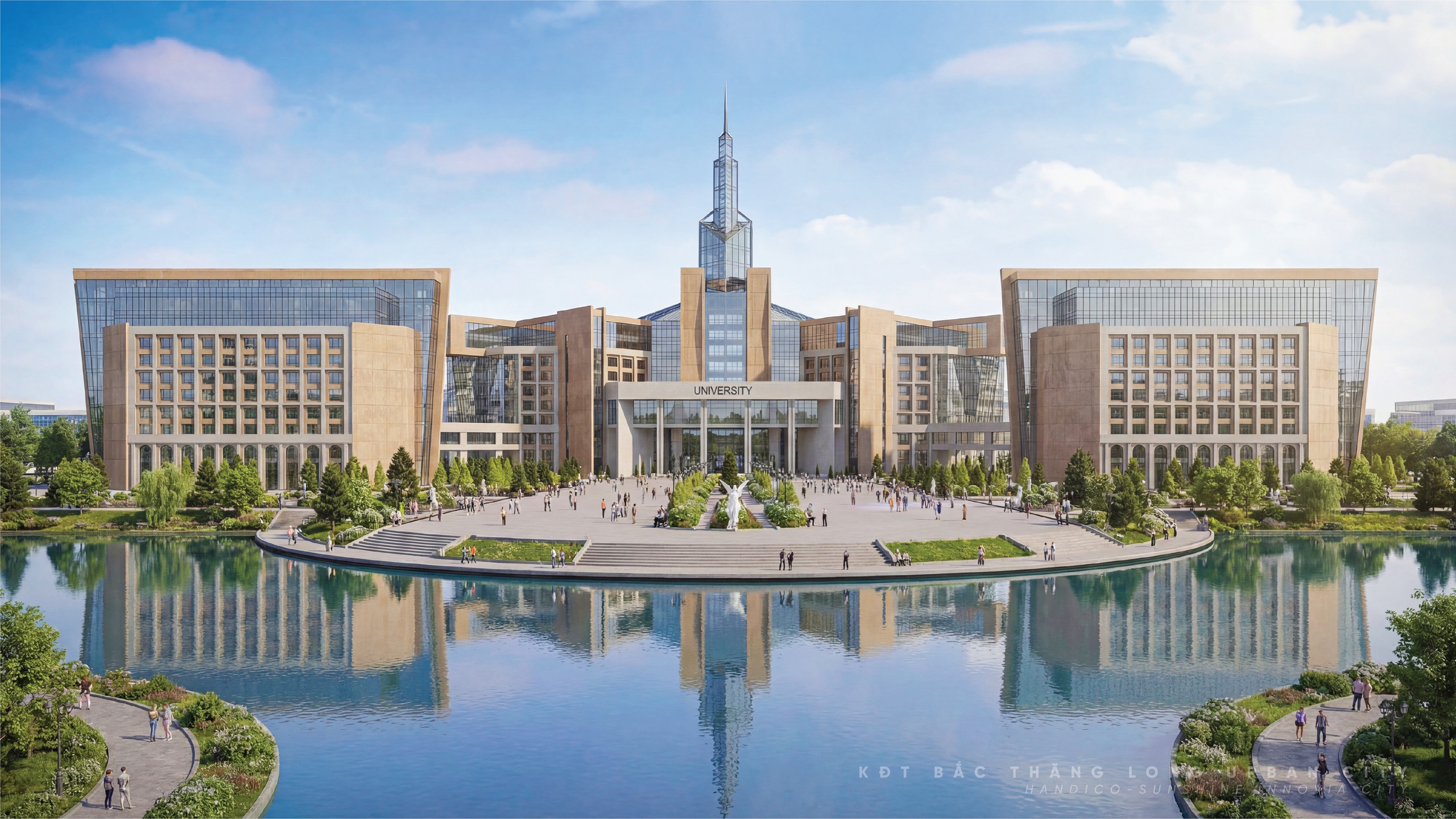 Soi quy mô khủng siêu dự án 700ha của Liên danh Sunshine tại Mê Linh vừa được khởi công sáng nay, thực hiện chủ trương giãn 860.000 người dân nội đô - Ảnh 10