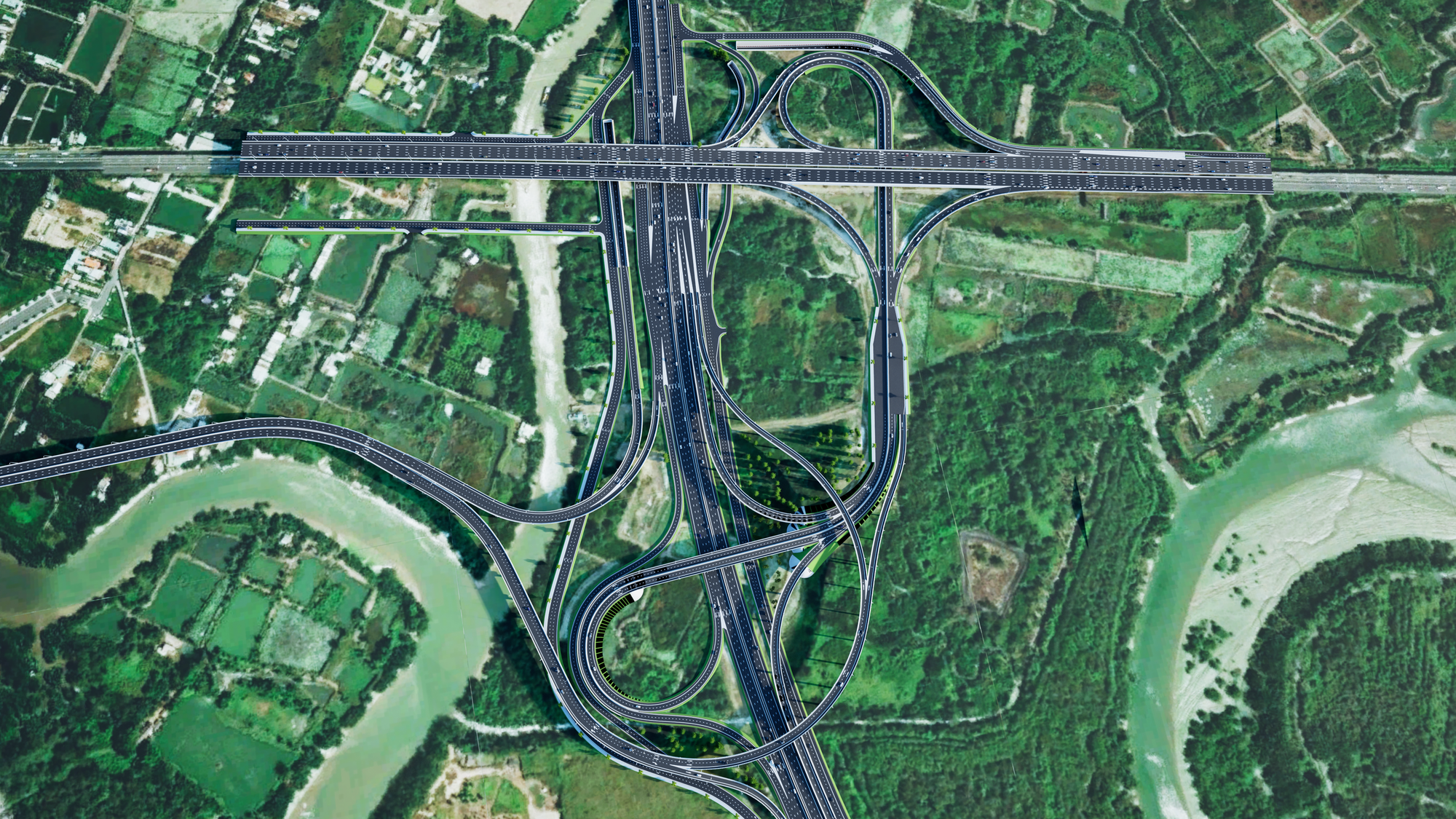 Phối cảnh trục đường liên cảng Cát Lái - Phú Hữu chuẩn bị khởi công năm 2026 - Ảnh 3