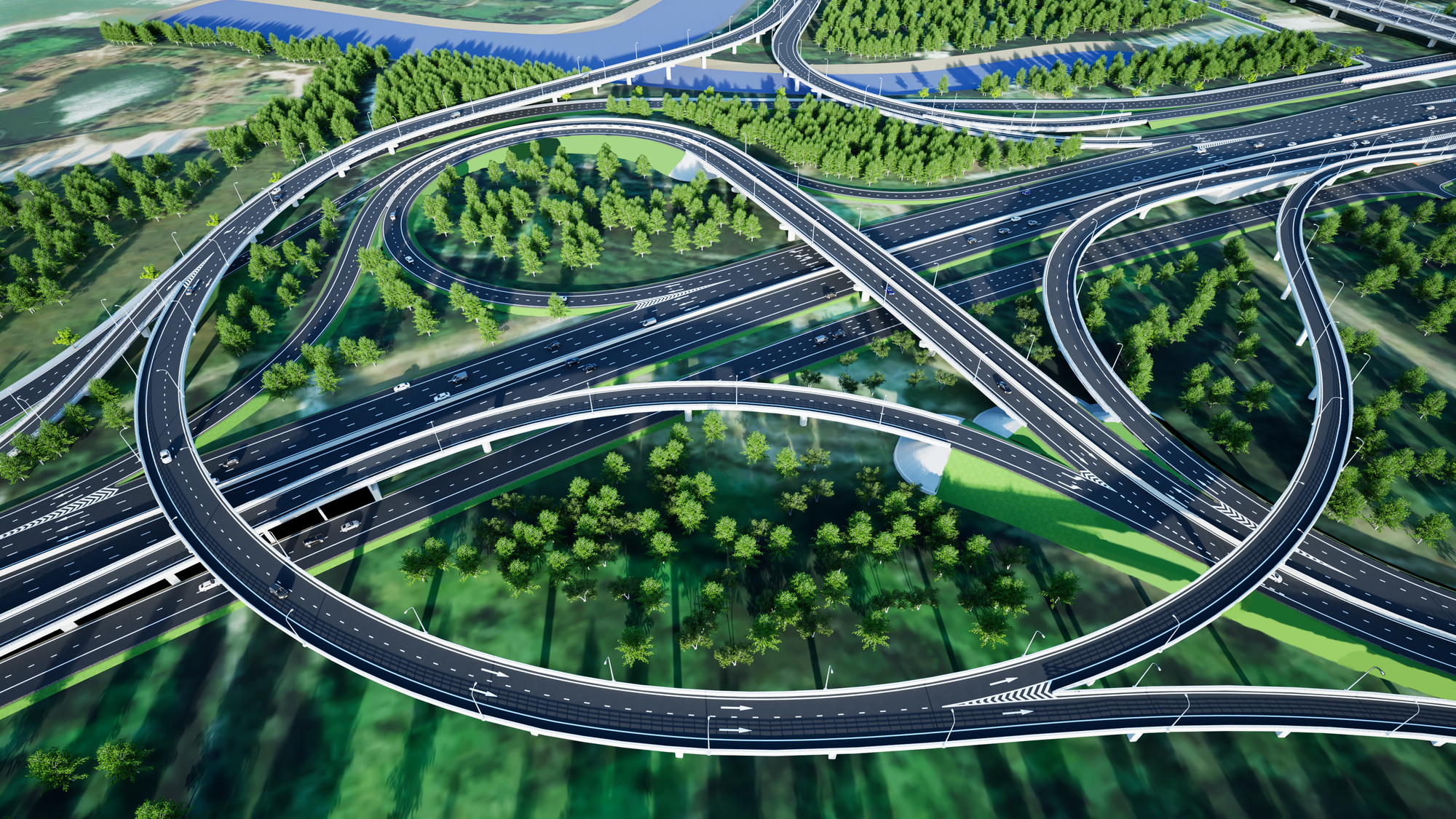 Phối cảnh trục đường liên cảng Cát Lái - Phú Hữu chuẩn bị khởi công năm 2026 - Ảnh 4