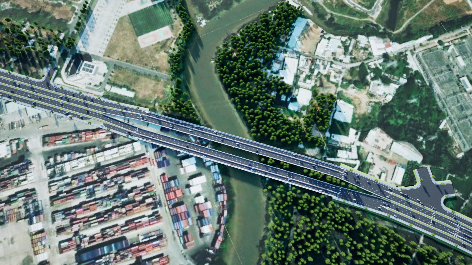 Phối cảnh trục đường liên cảng Cát Lái - Phú Hữu chuẩn bị khởi công năm 2026 - Ảnh 8