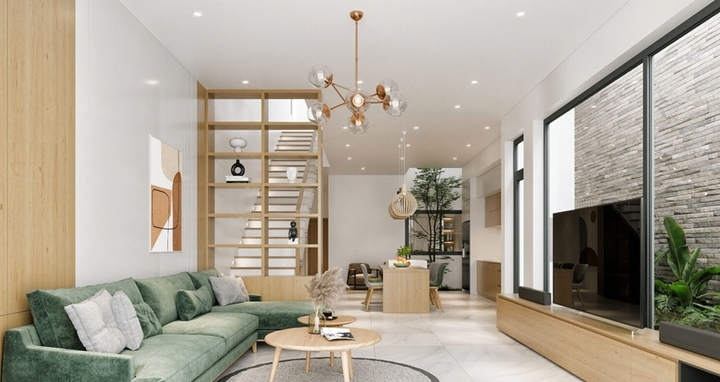 Những giải pháp khắc phục nhược điểm thiếu sáng của nhà ống - Ảnh 2