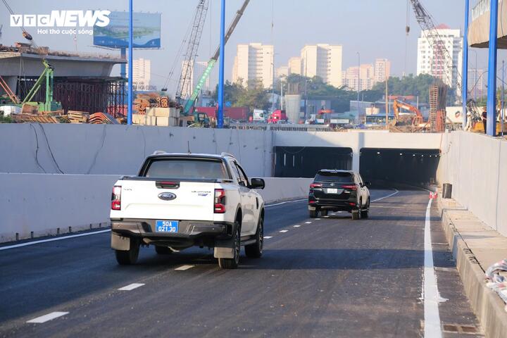 Thông xe hầm chui nút giao An Phú, giảm áp lực điểm kẹt xe bậc nhất TP.HCM - Ảnh 2