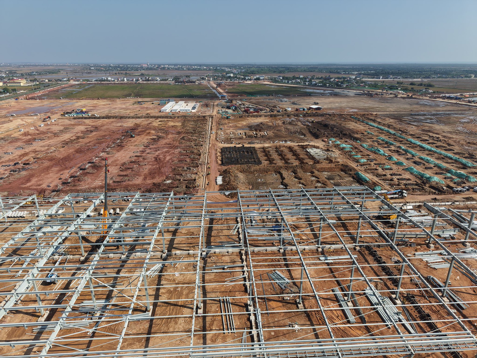 Hình ảnh mới nhất về Nhà máy ô tô Trung Quốc đầu tiên ở Việt Nam sau 3 tháng khởi công: Những chi tiết đáng chú ý - Ảnh 5