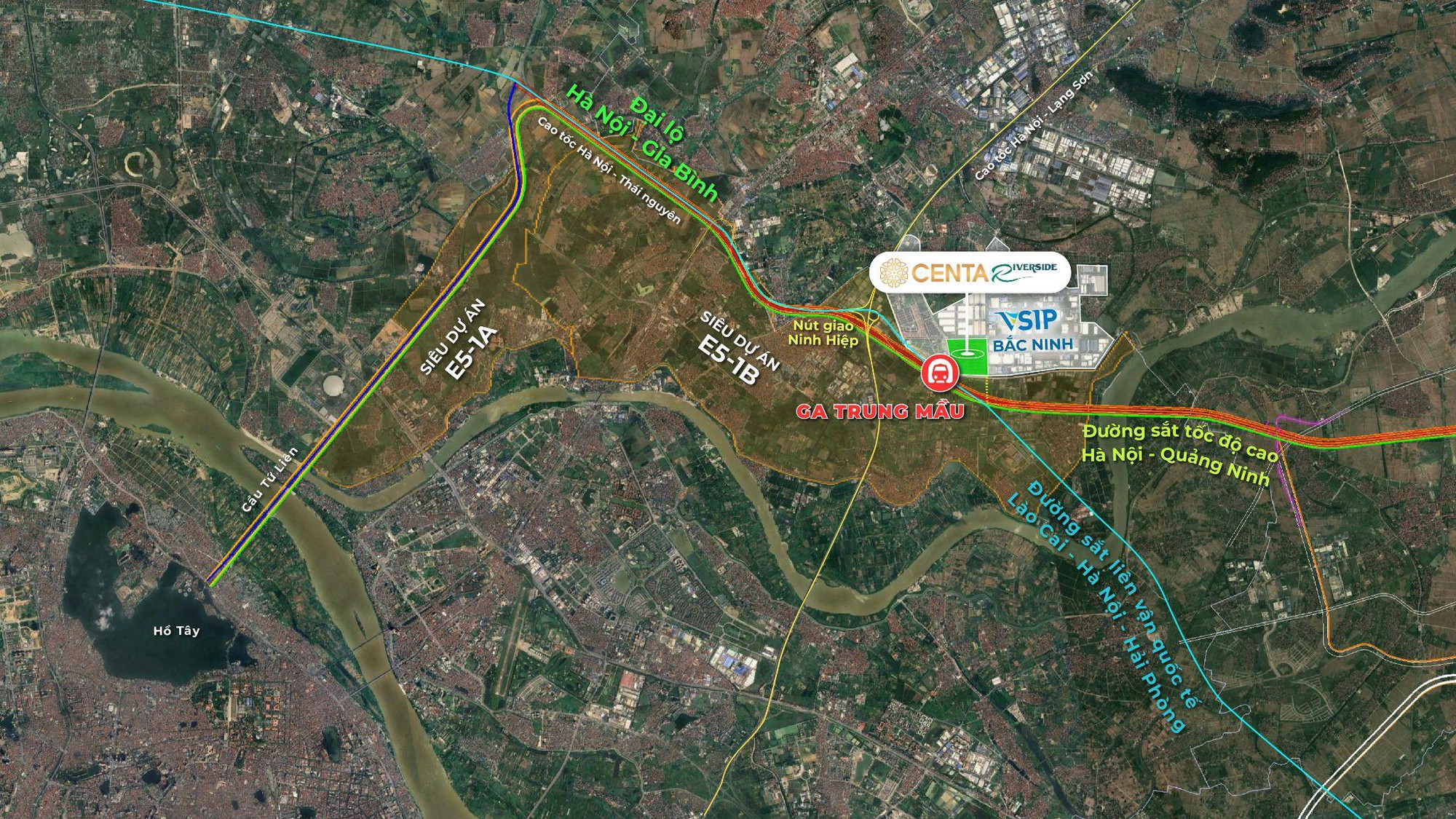 CENTA Riverside: Biệt thự sông tâm điểm TOD ga Trung Mầu, tối ưu dòng tiền kép - Ảnh 1