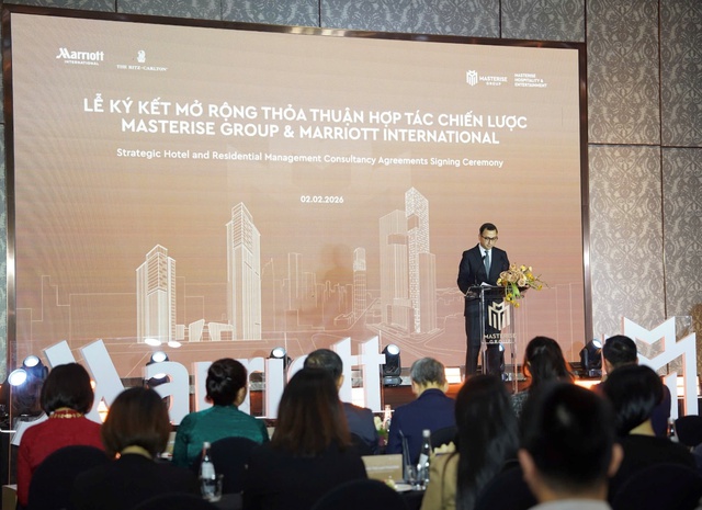 Marriott International và Masterise Group ký kết hợp tác quản lý đa dự án - Ảnh 1