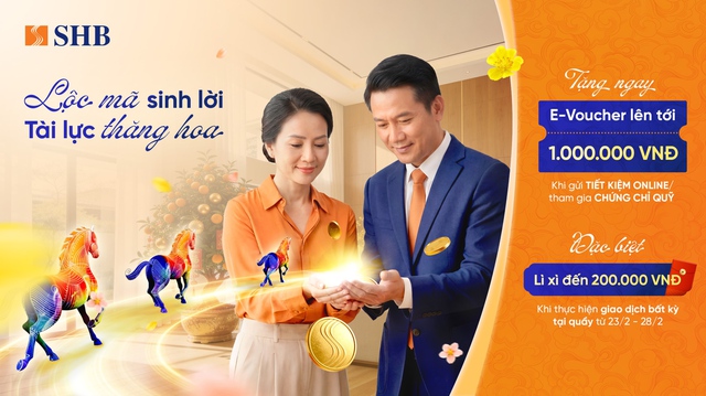 Khởi đầu năm mới, rinh ngay lộc lớn từ SHB với tổng giá trị quà tặng hơn 4,5 tỷ đồng - Ảnh 2