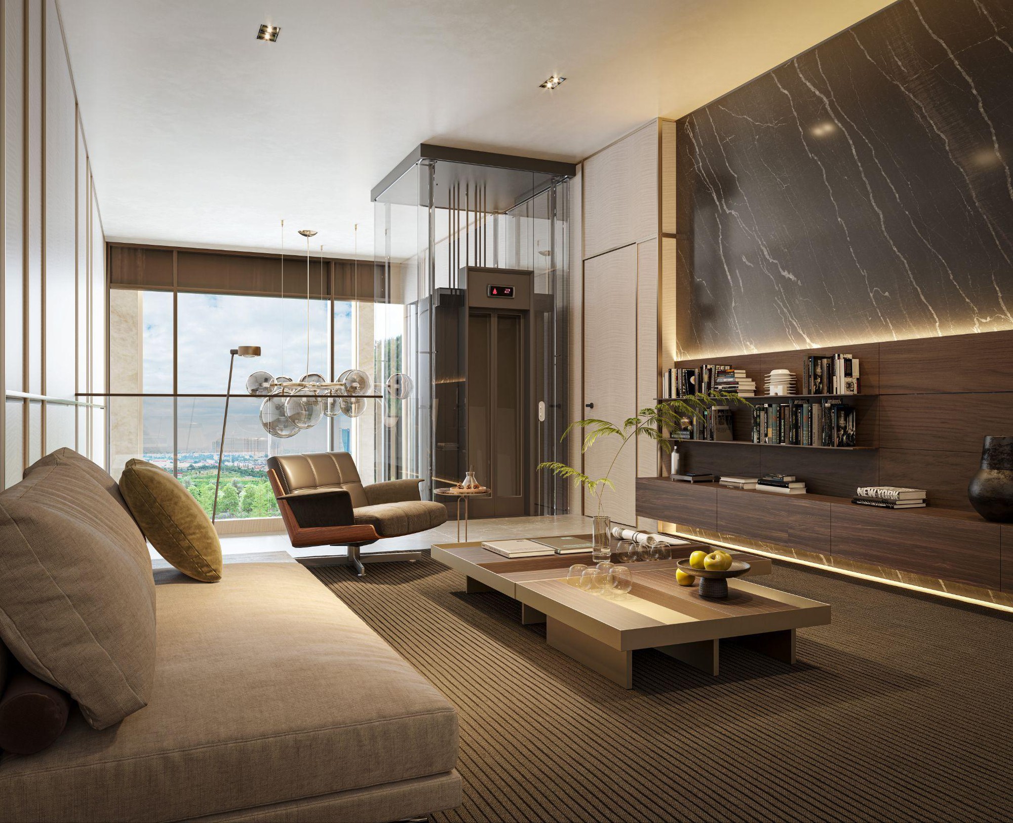 Villa khối đế: Phong cách sống sang trên tầm cao - Ảnh 1